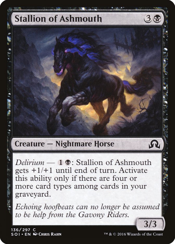 Stallion of Ashmouth [Shadows over Innistrad] | GrognardGamesBatavia