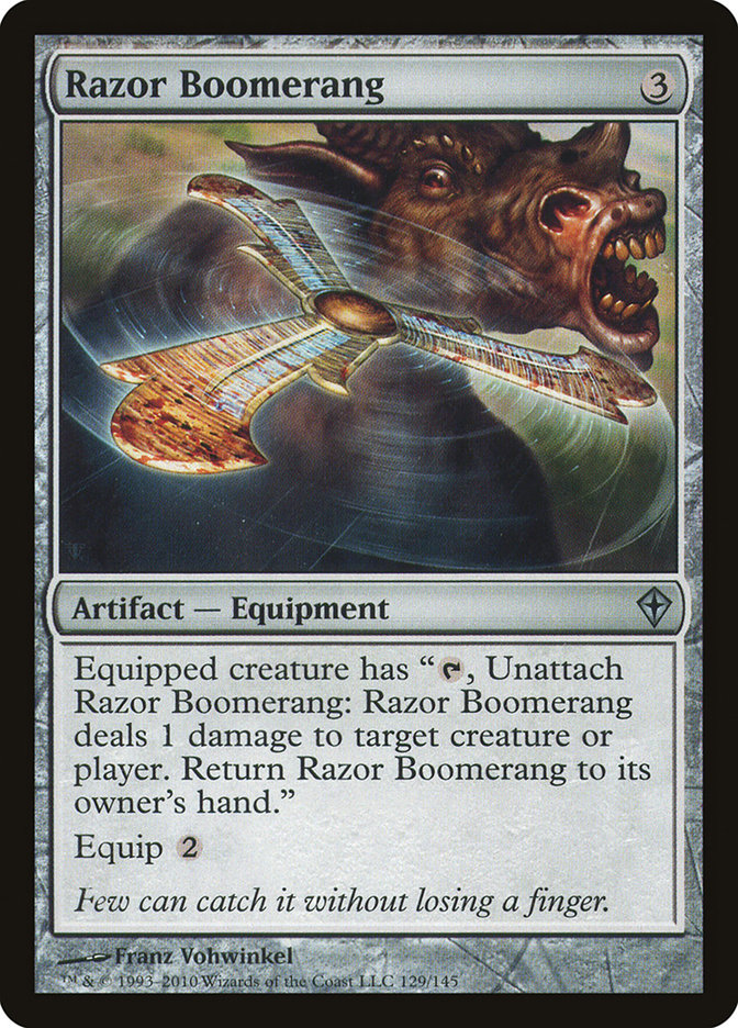 Razor Boomerang [Worldwake] | GrognardGamesBatavia