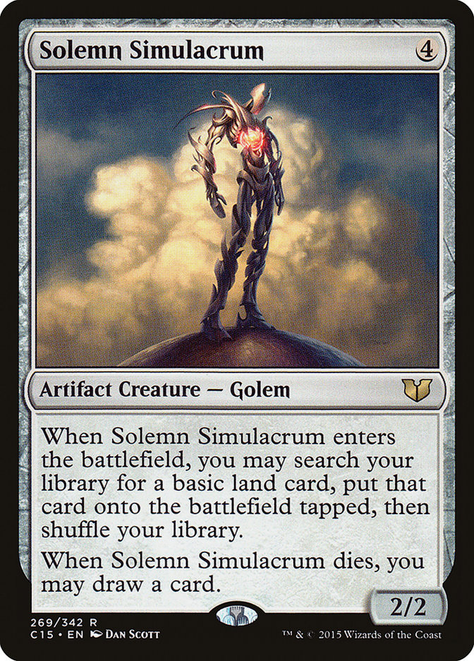 Solemn Simulacrum [Commander 2015] | GrognardGamesBatavia