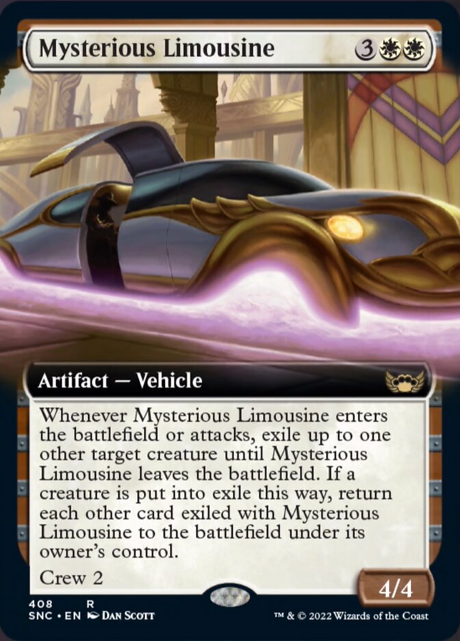 Mysterious Limousine (Extended Art) [Streets of New Capenna] | GrognardGamesBatavia