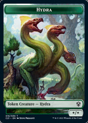 Hydra // Boar Double-Sided Token [Commander 2021 Tokens] | GrognardGamesBatavia