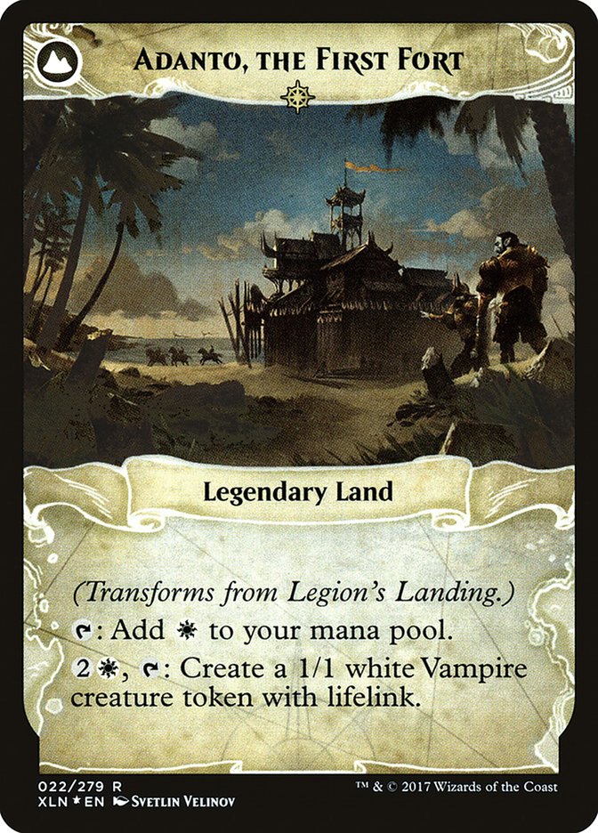 Legion's Landing // Adanto, the First Fort [Ixalan Prerelease Promos] | GrognardGamesBatavia