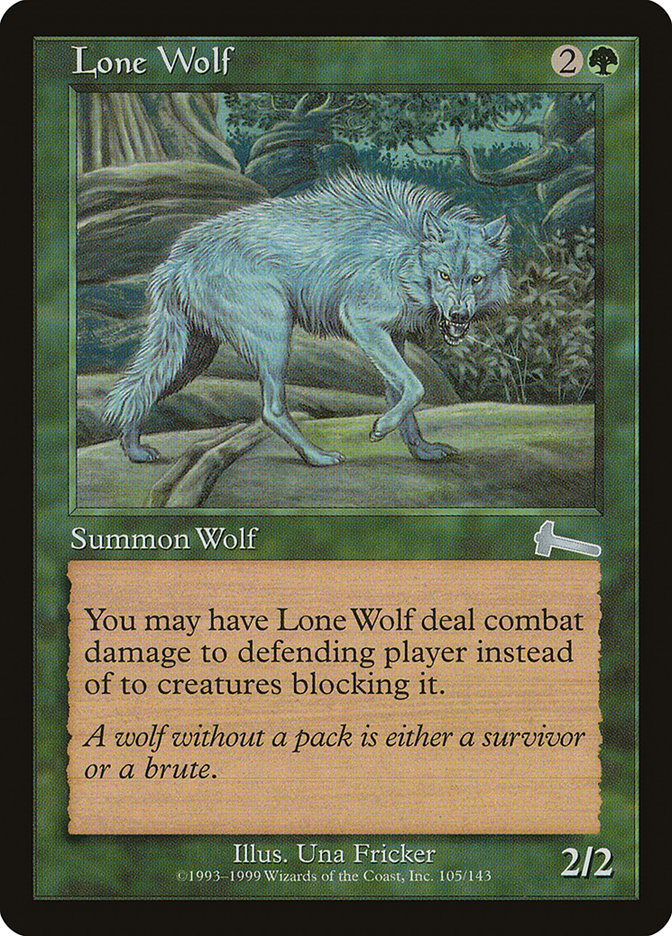 Lone Wolf [Urza's Legacy] | GrognardGamesBatavia