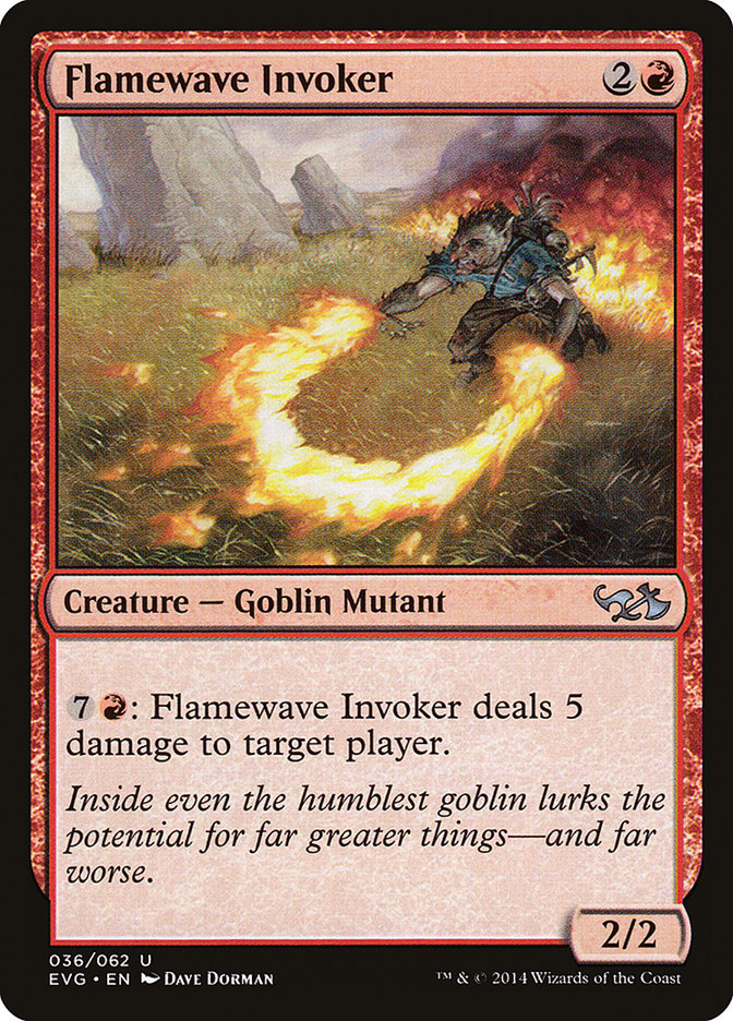 Flamewave Invoker (Elves vs. Goblins) [Duel Decks Anthology] | GrognardGamesBatavia