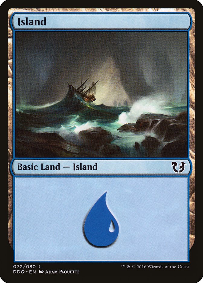 Island (72) [Duel Decks: Blessed vs. Cursed] | GrognardGamesBatavia