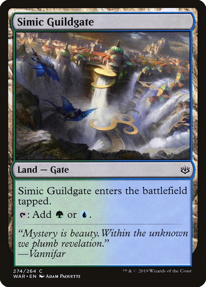 Simic Guildgate [War of the Spark] | GrognardGamesBatavia