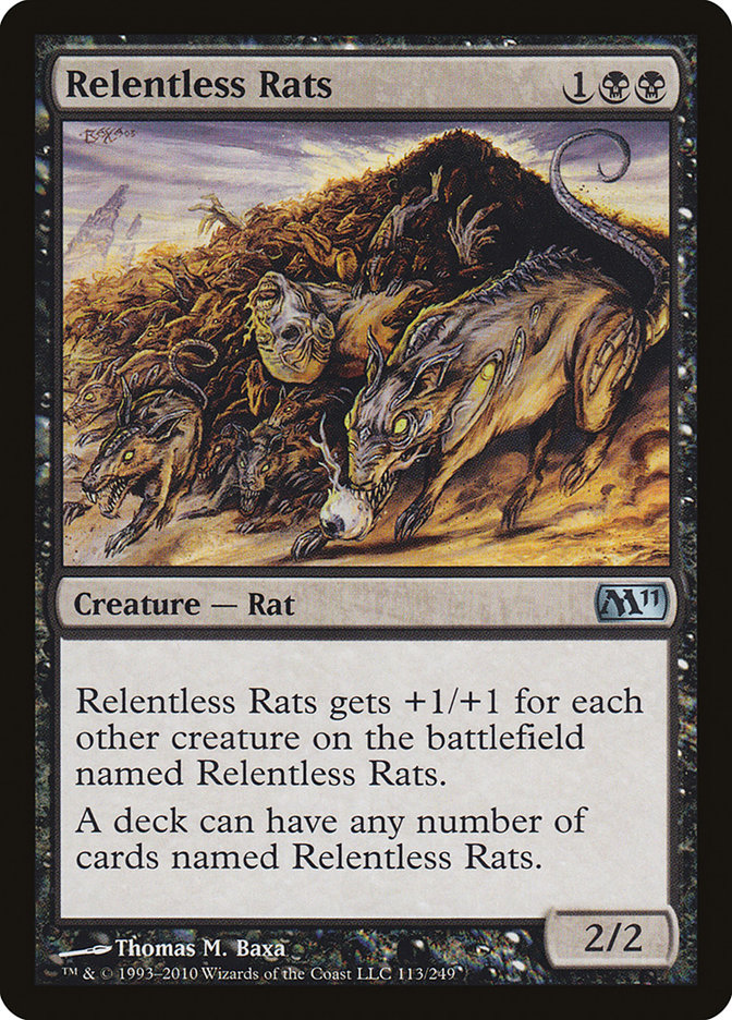 Relentless Rats [Magic 2011] | GrognardGamesBatavia