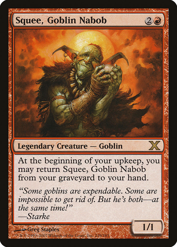 Squee, Goblin Nabob [Tenth Edition] | GrognardGamesBatavia