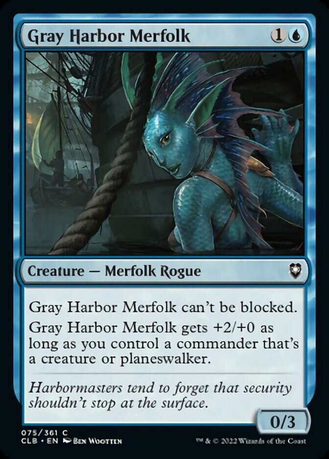 Gray Harbor Merfolk [Commander Legends: Battle for Baldur's Gate] | GrognardGamesBatavia