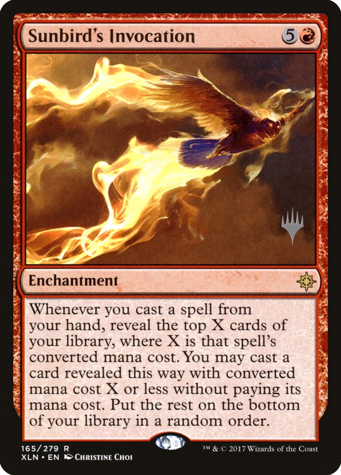 Sunbird's Invocation (Promo Pack) [Ixalan Promos] | GrognardGamesBatavia