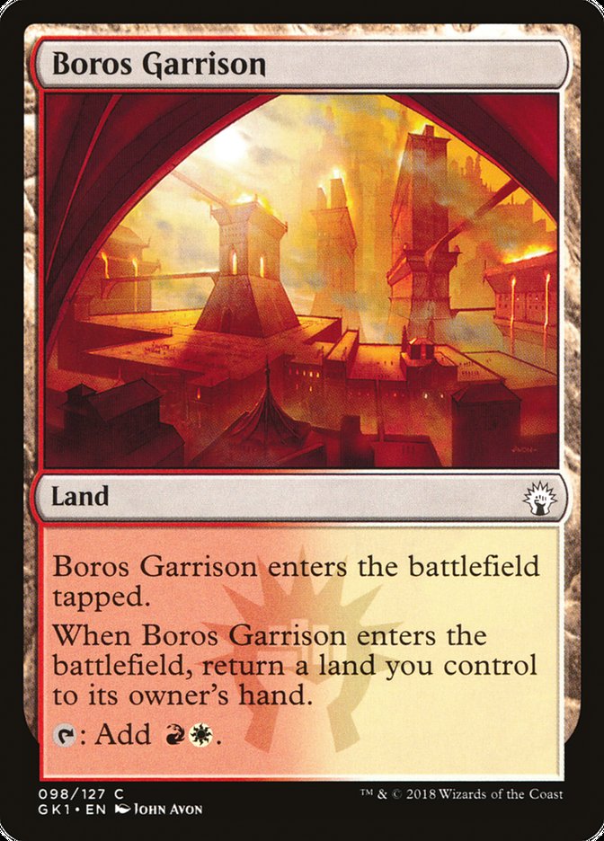 Boros Garrison [Guilds of Ravnica Guild Kit] | GrognardGamesBatavia