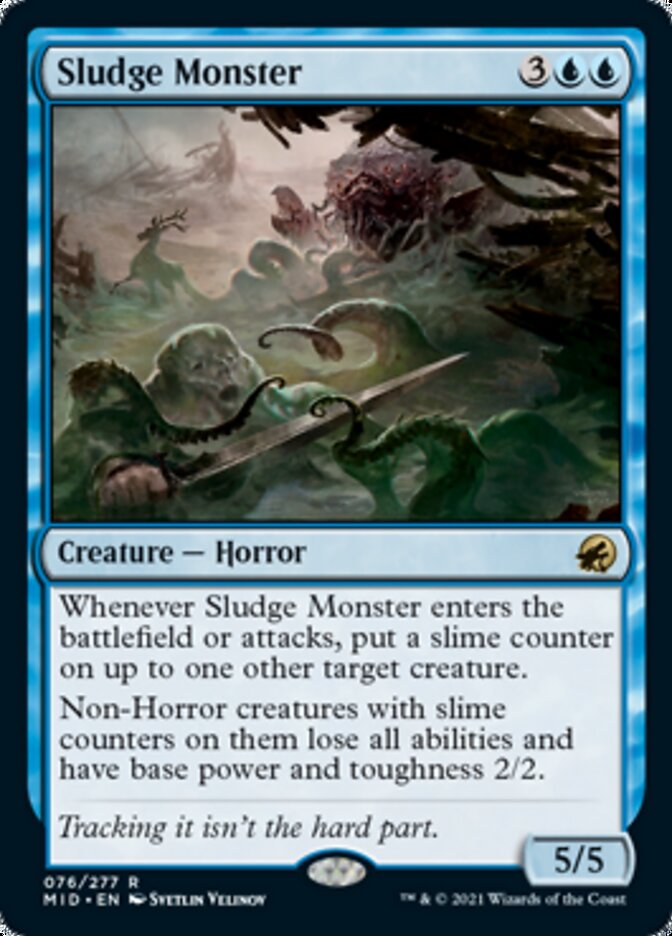 Sludge Monster [Innistrad: Midnight Hunt] | GrognardGamesBatavia