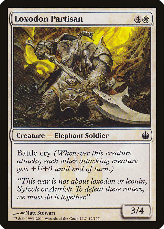 Loxodon Partisan [Mirrodin Besieged] | GrognardGamesBatavia