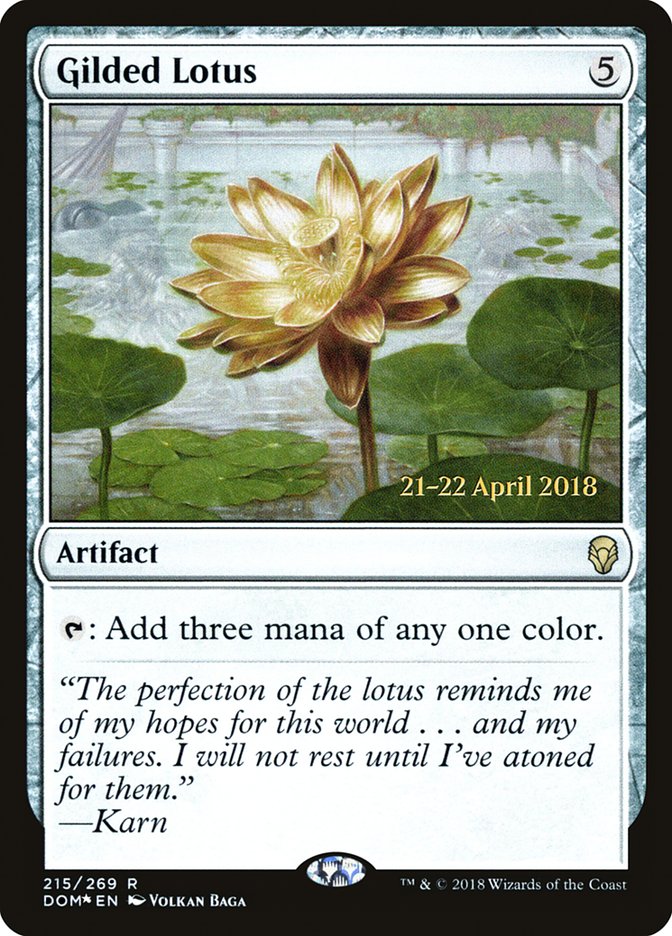 Gilded Lotus [Dominaria Prerelease Promos] | GrognardGamesBatavia