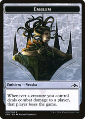 Vraska Emblem // Human Double-Sided Token [Challenger Decks 2020 Tokens] | GrognardGamesBatavia