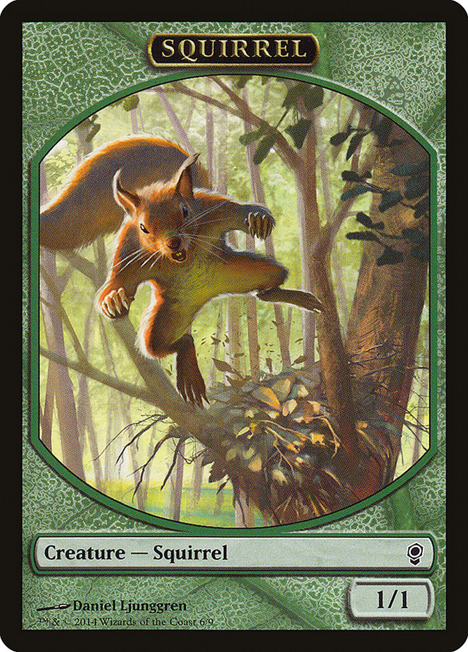 Squirrel Token [Conspiracy Tokens] | GrognardGamesBatavia