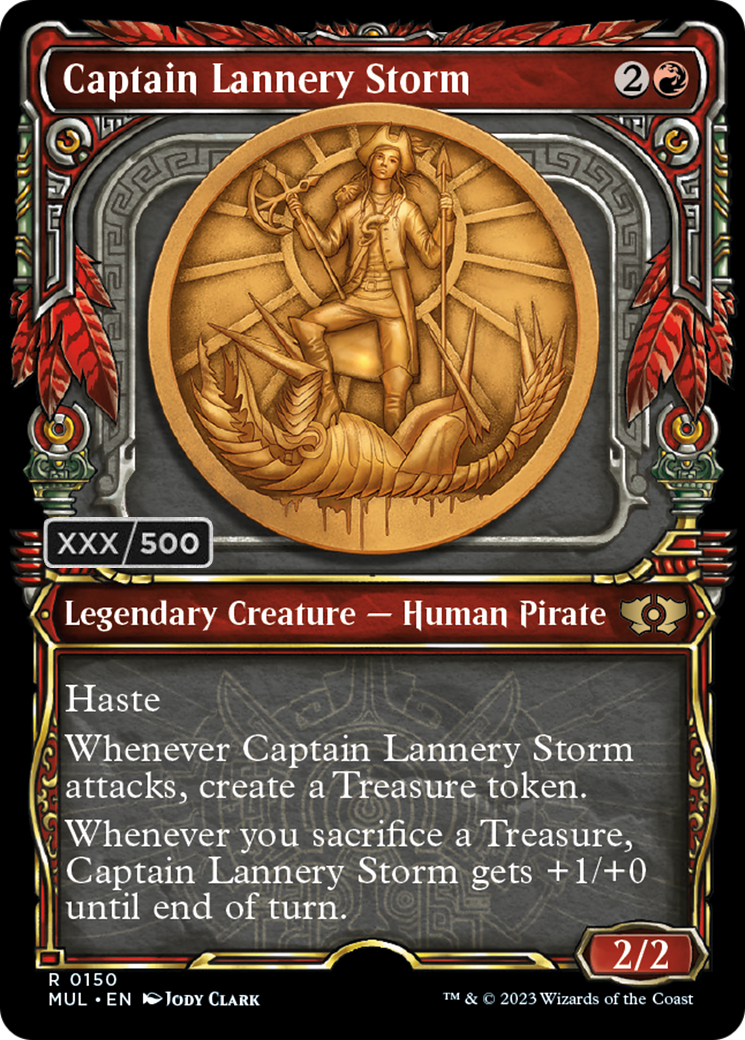 Captain Lannery Storm (Serialized) [Multiverse Legends] | GrognardGamesBatavia