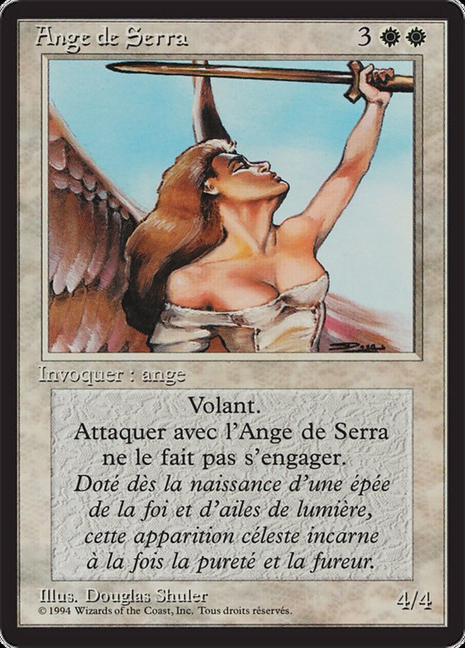 Serra Angel [Foreign Black Border] | GrognardGamesBatavia