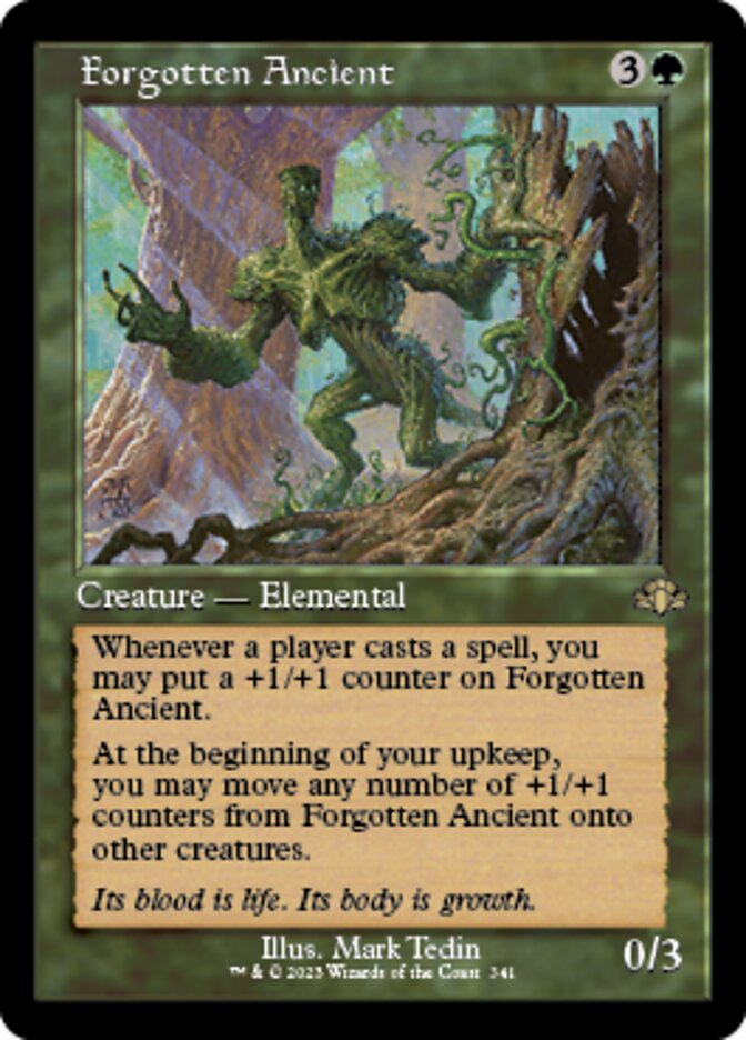 Forgotten Ancient (Retro) [Dominaria Remastered] | GrognardGamesBatavia