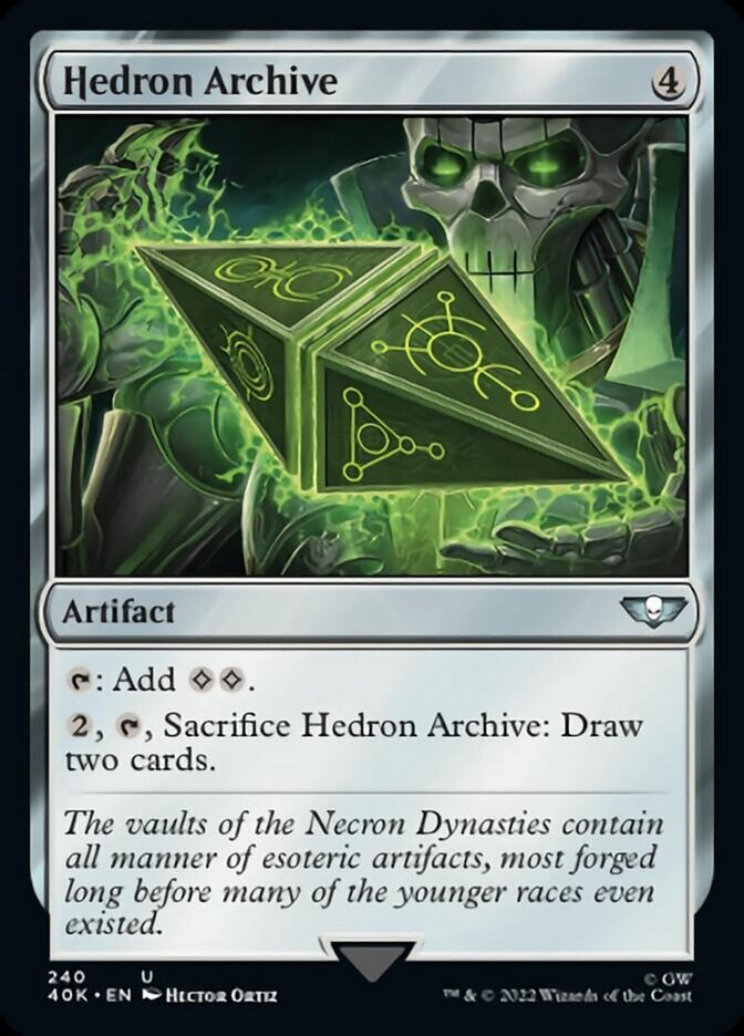 Hedron Archive (Surge Foil) [Universes Beyond: Warhammer 40,000] | GrognardGamesBatavia