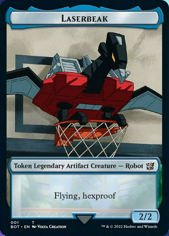 Laserbeak [Universes Beyond: Transformers Tokens] | GrognardGamesBatavia