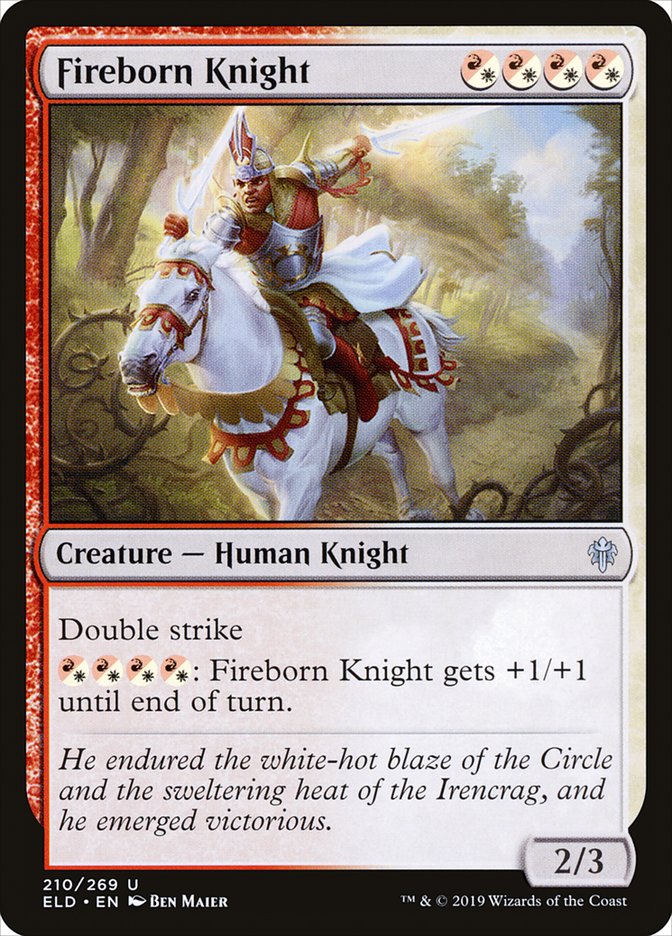 Fireborn Knight [Throne of Eldraine] | GrognardGamesBatavia