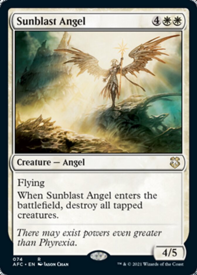 Sunblast Angel [Dungeons & Dragons: Adventures in the Forgotten Realms Commander] | GrognardGamesBatavia