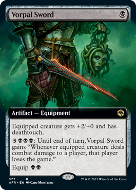 Vorpal Sword (Extended Art) [Dungeons & Dragons: Adventures in the Forgotten Realms] | GrognardGamesBatavia