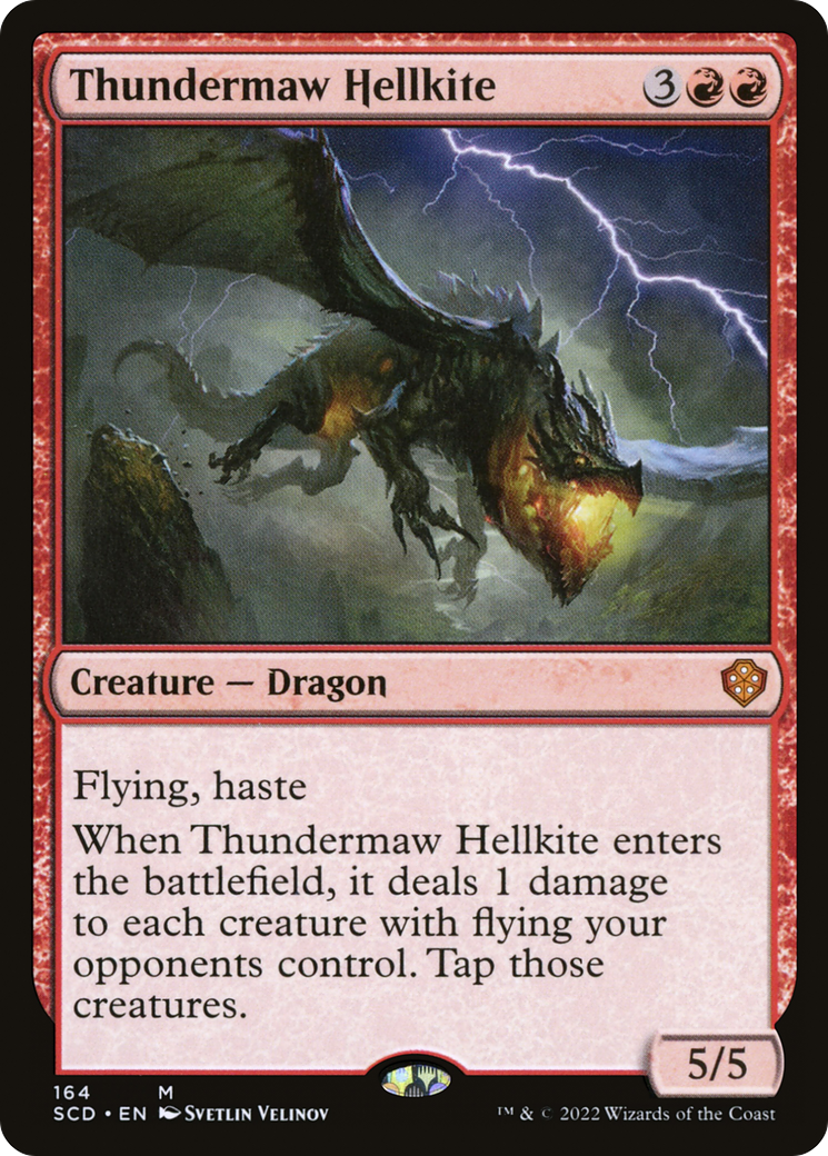 Thundermaw Hellkite [Starter Commander Decks] | GrognardGamesBatavia