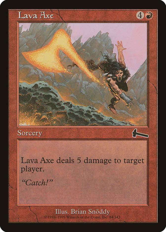 Lava Axe [Urza's Legacy] | GrognardGamesBatavia