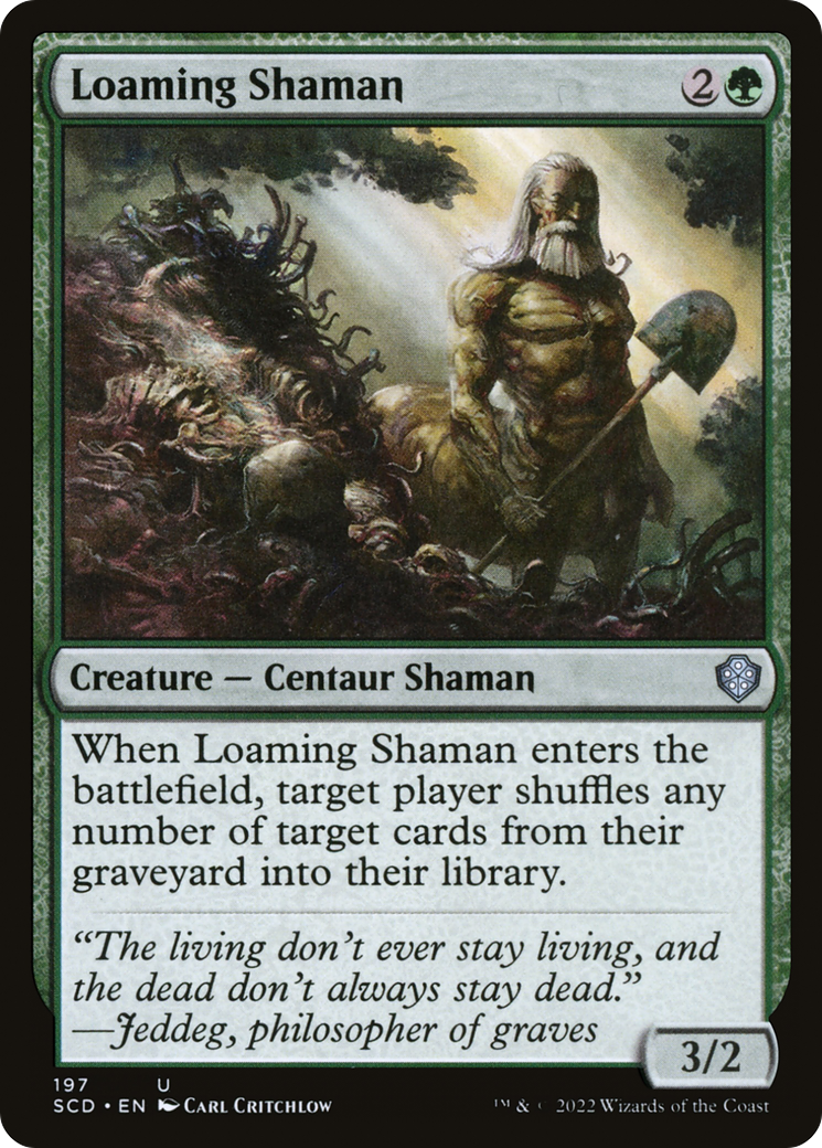 Loaming Shaman [Starter Commander Decks] | GrognardGamesBatavia