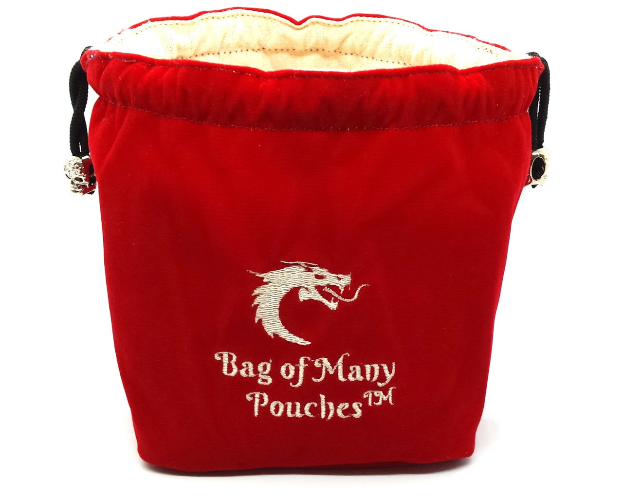 Bag of Many Pouches - Red | GrognardGamesBatavia