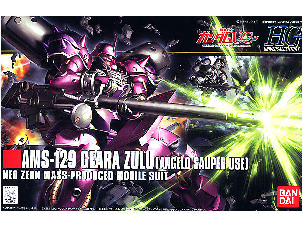 1/144 HGUC AMS-129 GEARA ZULU ANGELO SAUPER CUSTOM | GrognardGamesBatavia