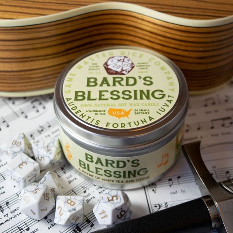 Bard's Blessing Candle | GrognardGamesBatavia