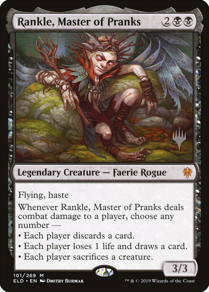 Rankle, Master of Pranks (Promo Pack) [Throne of Eldraine Promos] | GrognardGamesBatavia