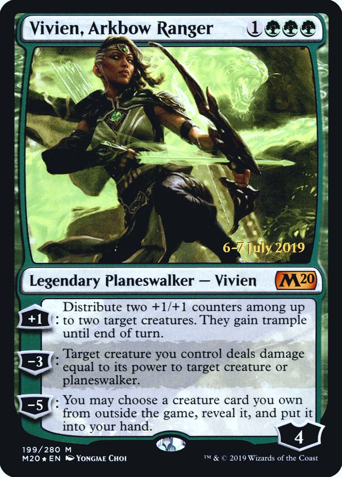 Vivien, Arkbow Ranger [Core Set 2020 Prerelease Promos] | GrognardGamesBatavia