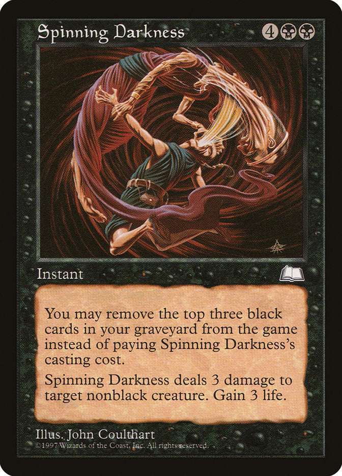 Spinning Darkness [Weatherlight] | GrognardGamesBatavia