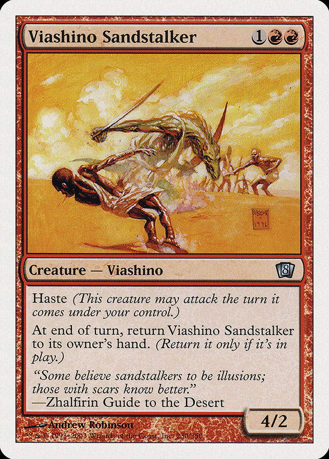 Viashino Sandstalker [Eighth Edition] | GrognardGamesBatavia