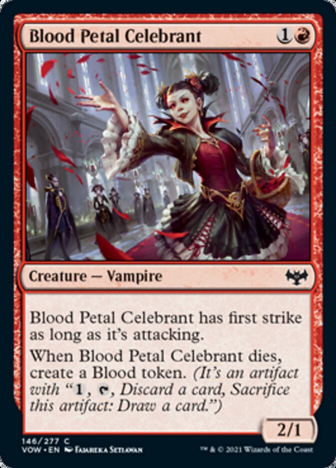 Blood Petal Celebrant [Innistrad: Crimson Vow] | GrognardGamesBatavia