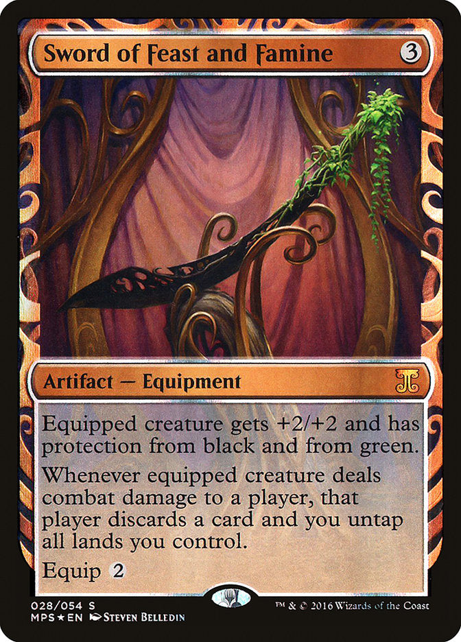 Sword of Feast and Famine [Kaladesh Inventions] | GrognardGamesBatavia