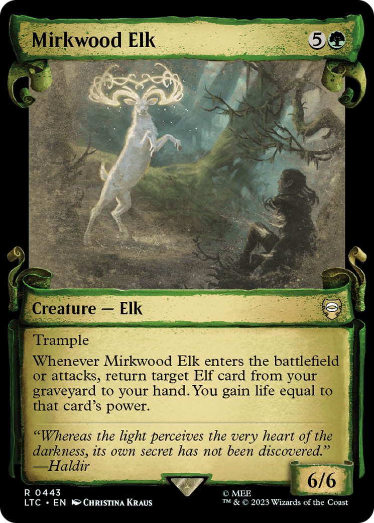 Mirkwood Elk [The Lord of the Rings: Tales of Middle-Earth Commander Showcase Scrolls] | GrognardGamesBatavia