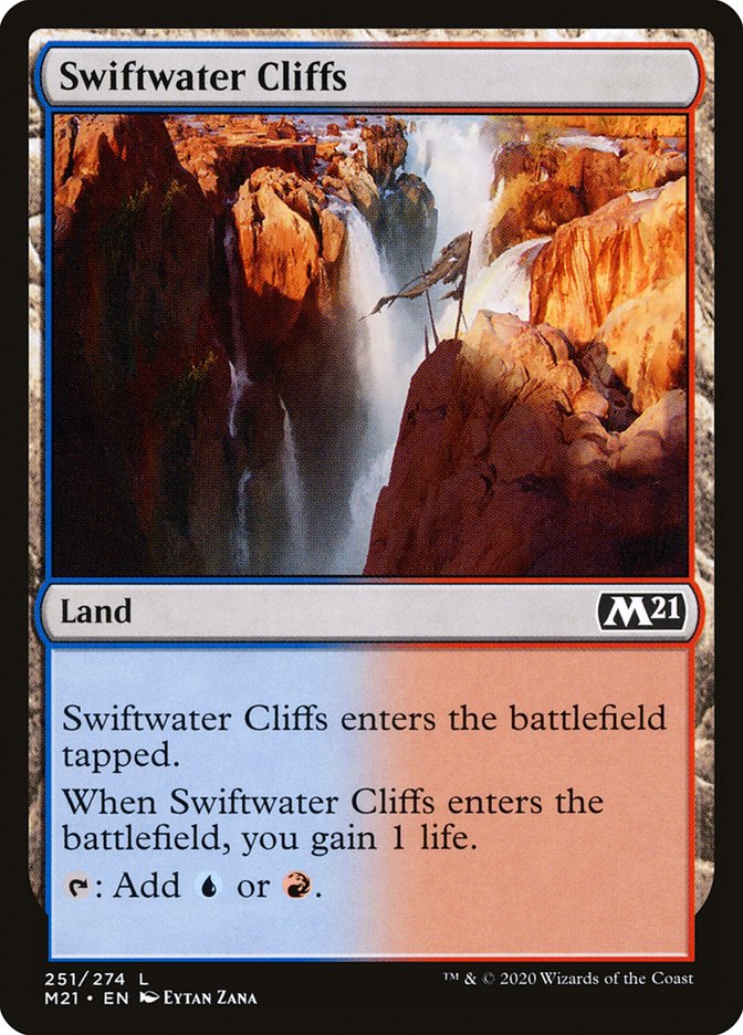 Swiftwater Cliffs [Core Set 2021] | GrognardGamesBatavia