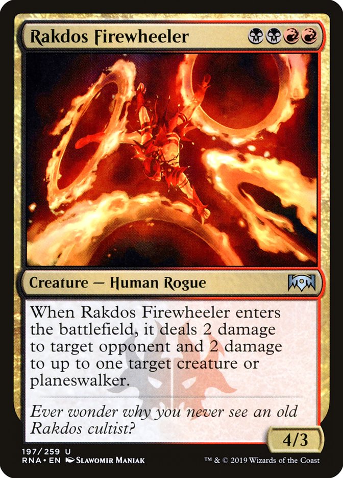 Rakdos Firewheeler [Ravnica Allegiance] | GrognardGamesBatavia