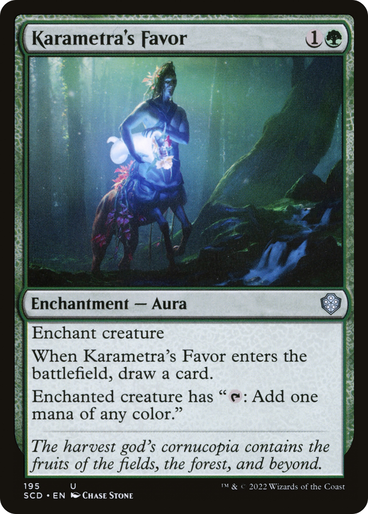 Karametra's Favor [Starter Commander Decks] | GrognardGamesBatavia