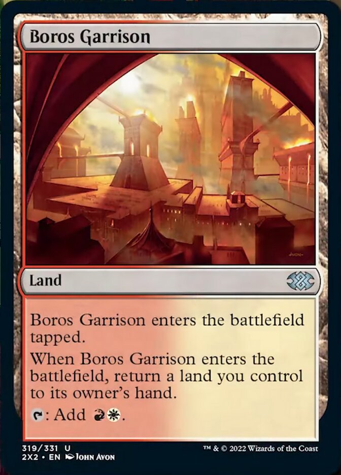 Boros Garrison [Double Masters 2022] | GrognardGamesBatavia