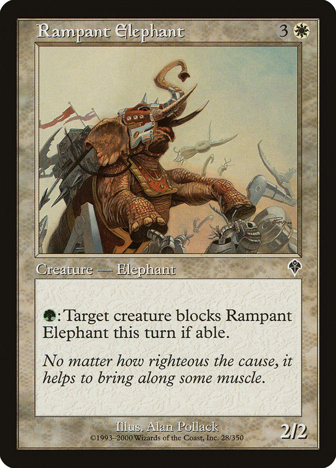 Rampant Elephant [Invasion] | GrognardGamesBatavia