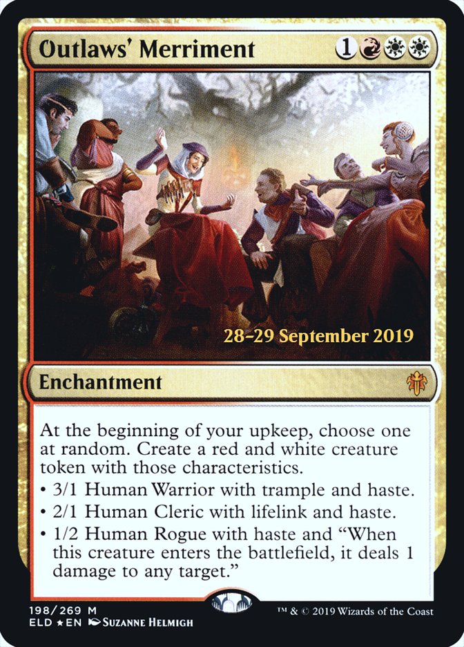 Outlaws' Merriment [Throne of Eldraine Prerelease Promos] | GrognardGamesBatavia