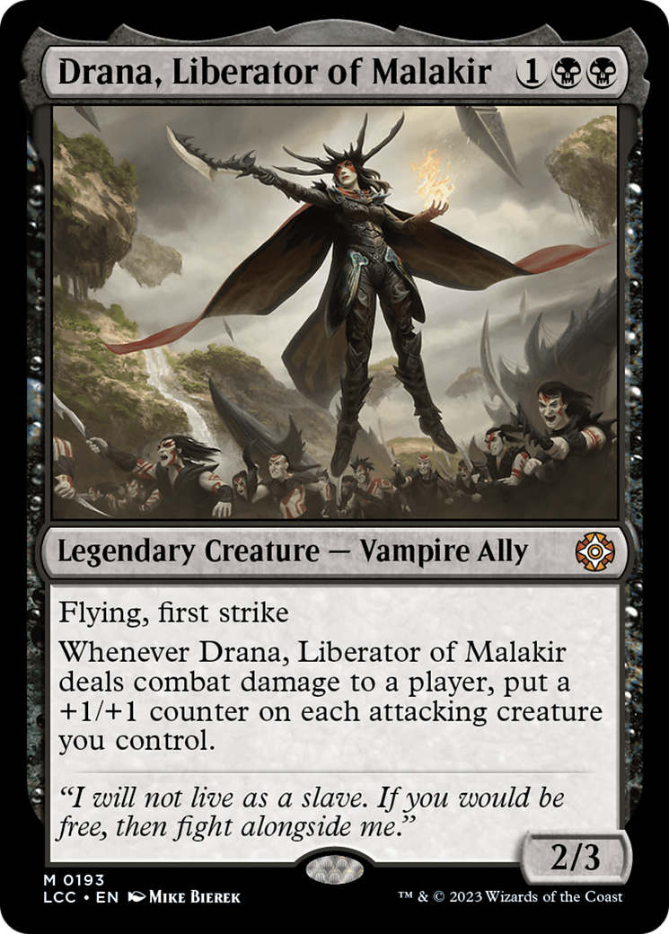 Drana, Liberator of Malakir [The Lost Caverns of Ixalan Commander] | GrognardGamesBatavia