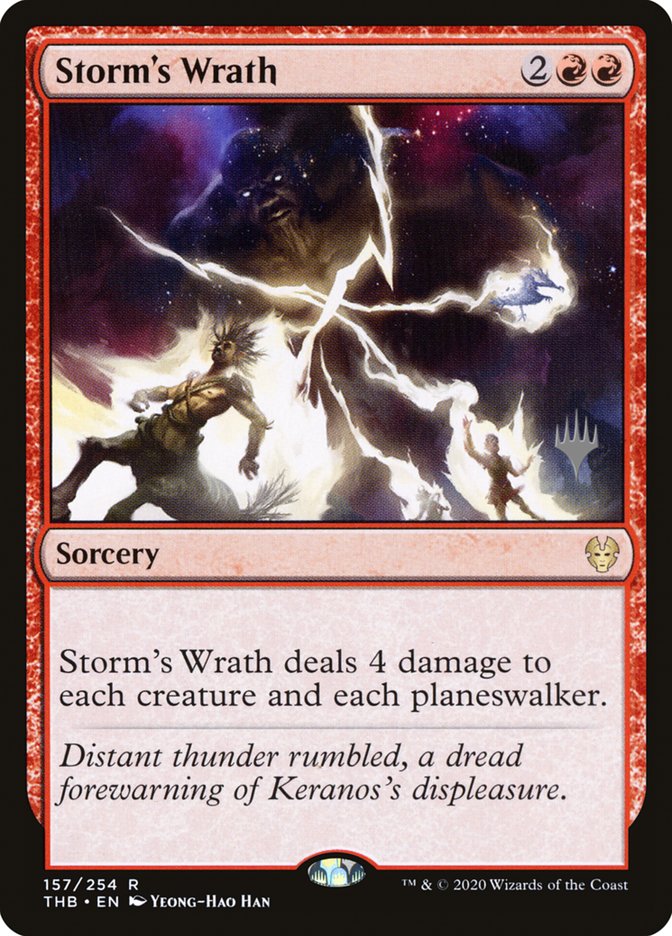 Storm's Wrath (Promo Pack) [Theros Beyond Death Promos] | GrognardGamesBatavia