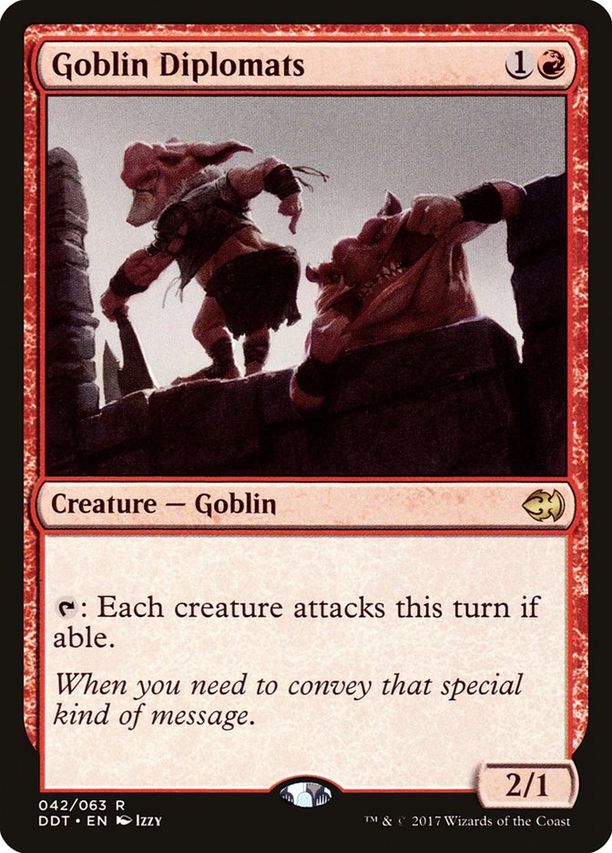 Goblin Diplomats [Duel Decks: Merfolk vs. Goblins] | GrognardGamesBatavia